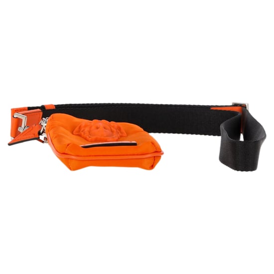 Versace La Medusa Mini Bag in Orange Nylon - Image 2