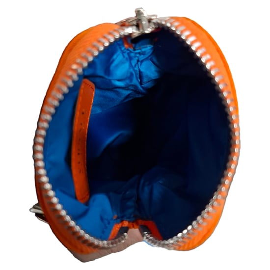Versace La Medusa Mini Bag in Orange Nylon - Image 5