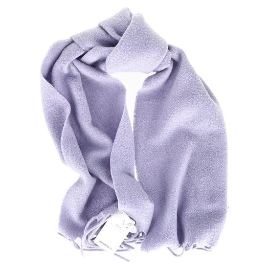 Acne Studios Fringe Scarf in Pastel Purple Wool - Image 2