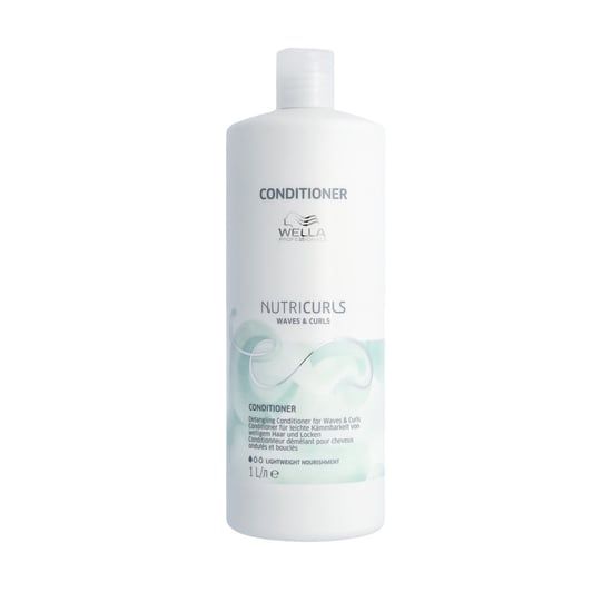 Nutricurls Reinigende Conditioner Voor Haar Met Krullen En Golven 1000 ml - Image 1