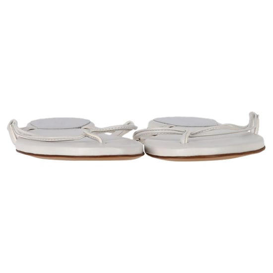 Gabriela Hearst Flip Flop Sandalen in Witte Leer - Image 3