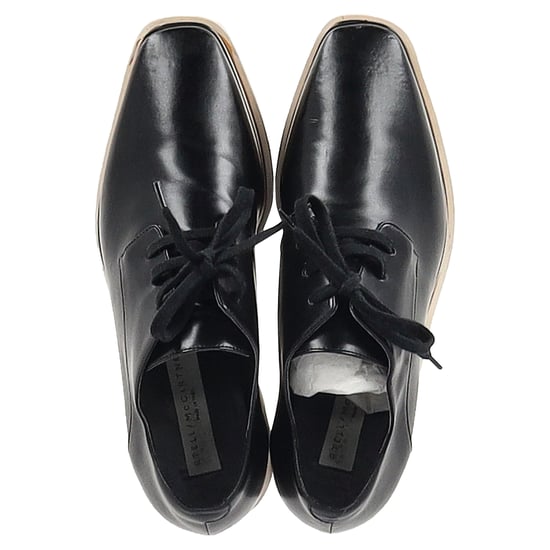 Stella McCartney Elyse Platform Derby Sneakers in Zwart Synthetisch Leer - Image 4