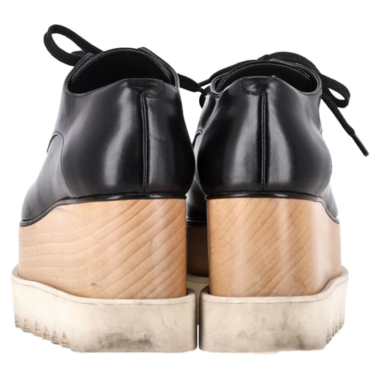 Stella McCartney Elyse Platform Derby Sneakers in Zwart Synthetisch Leer - Image 5