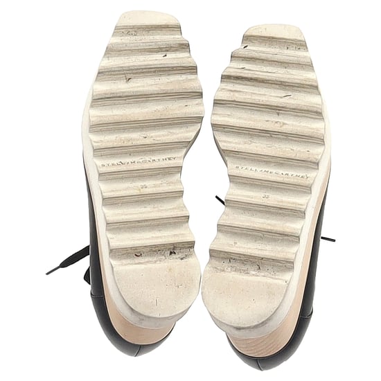 Stella McCartney Elyse Platform Derby Sneakers in Zwart Synthetisch Leer - Image 6