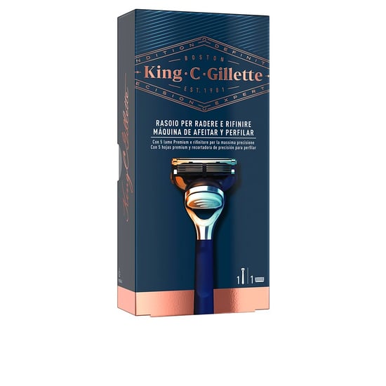 Gillette King Scheer- en Trimmescheermes 1 st. - Image 1