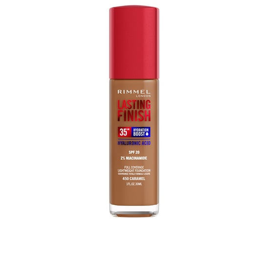 Langdurige Afwerking Hydratatie Boost Spf20 #450-caramel 30 ml - Image 1