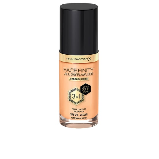 Facefinity 3in1 Primer, Concealer & Foundation #70-warm Sand 30 ml - Image 1