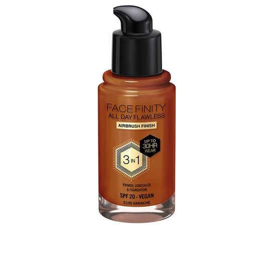 Facefinity All Day Flawless 3 In 1 Foundation #c105-ganache 30 ml - Image 1
