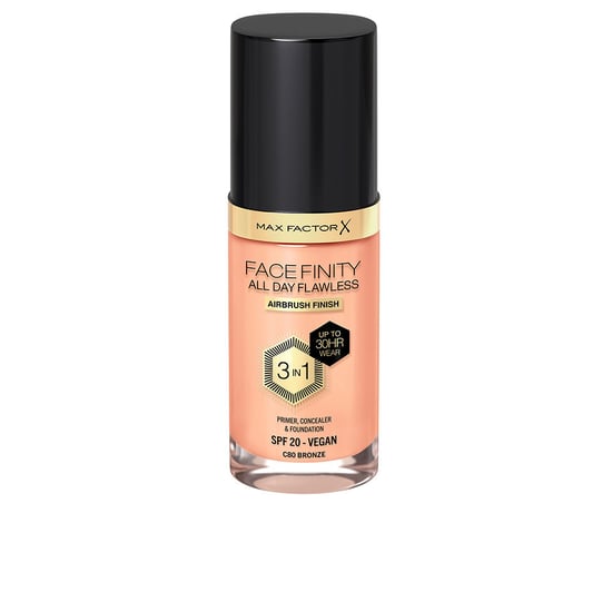 Facefinity 3in1 Primer, Concealer & Foundation #80-bronze 30 ml - Image 1