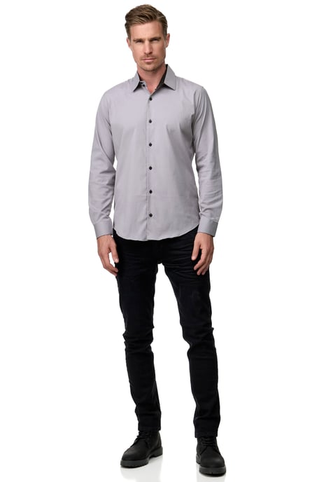 Zakelijk overhemd Slim Fit Premium Katoen-Stretch - Image 3