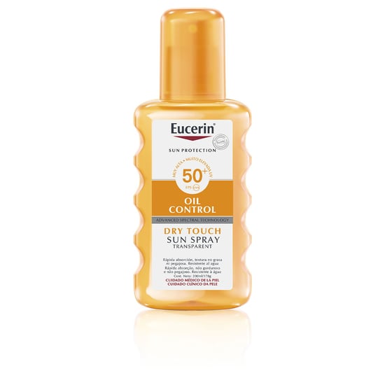 Zonnebescherming Olie Droge Aanraking Transparante Spray Spf50+ 200 ml - Image 1