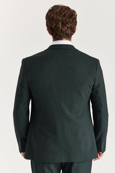 Heren Groen Pak Blazer Prince of Wales Formele Blazer - Image 3