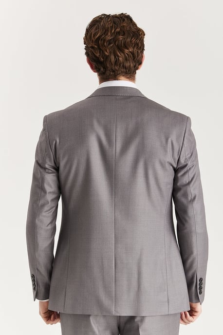 Heren grijs maatpak blazer formeel jasje - Image 5