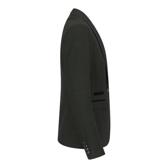 Dames Tweed Groen Geruit Blazer Wollen Klassieke Jas - Image 3