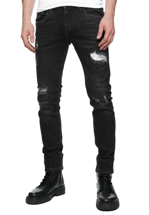 Jeansbroek "TORI" slim fit destroyed denim - Image 4