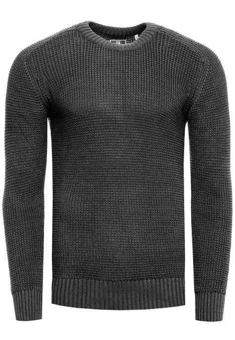 Chunky Slim Fit Trui met Ronde Hals - Image 1