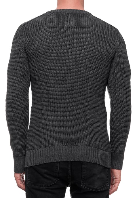 Chunky Slim Fit Trui met Ronde Hals - Image 4