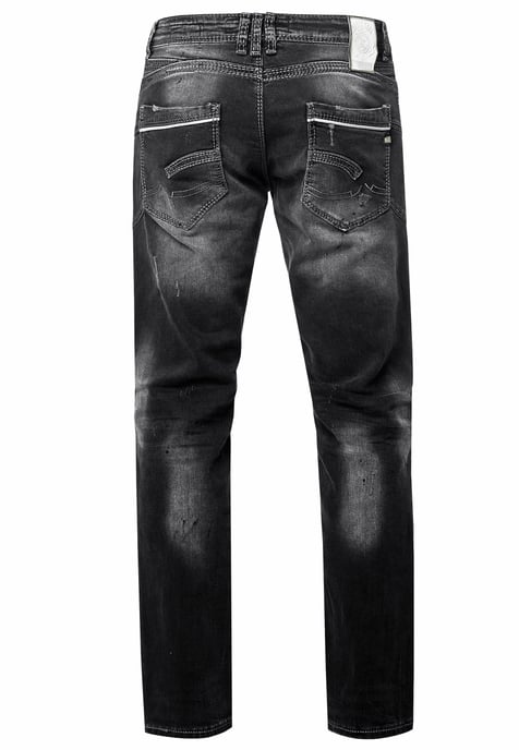 Jeansbroek "RUBEN" Zwart Gebruikt - Image 2