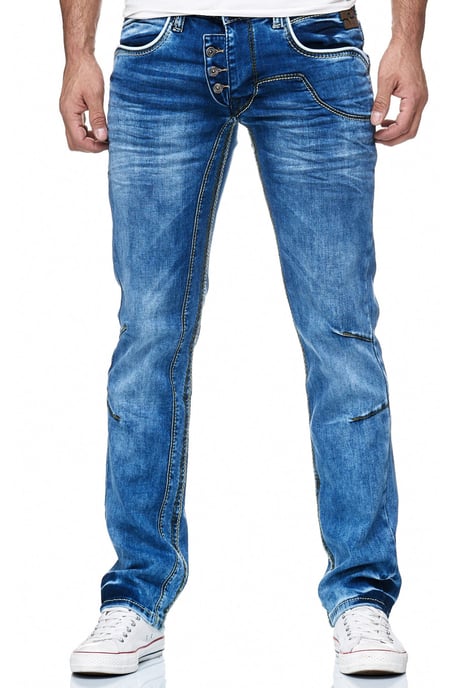 Jeansbroek "RUBEN" Blauw Gebruikt - Image 3
