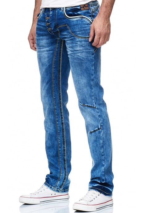 Jeansbroek "RUBEN" Blauw Gebruikt - Image 4