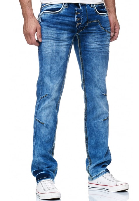 Jeansbroek "RUBEN" Blauw Gebruikt - Image 5
