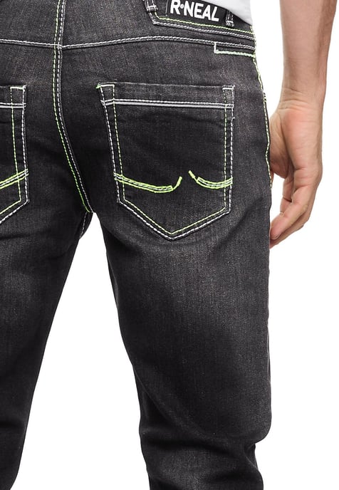 Jeansbroek "TOYAMA" Regular Fit met contrastnaad - Image 6