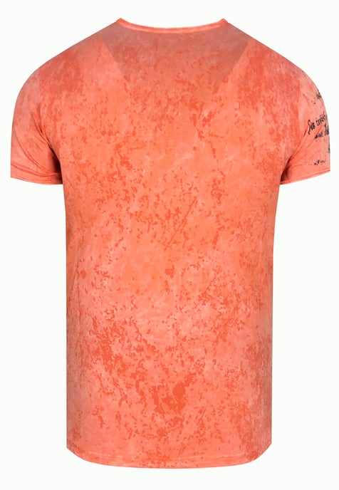 T-shirt met prints, gewassen met zuur - Image 2