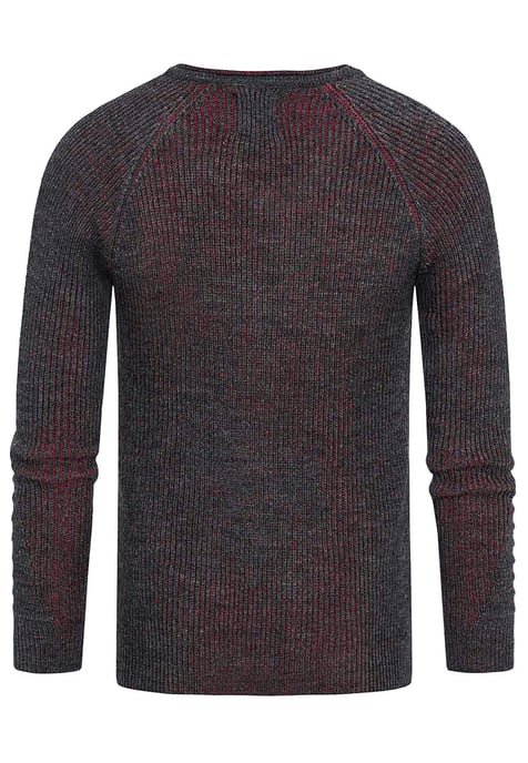 Chunky Slim Fit V-Hals Trui - Image 2