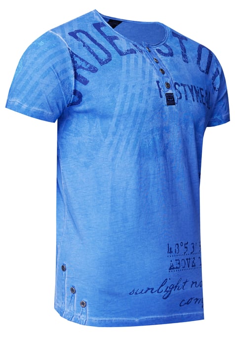 T-shirt met ronde hals en voor- en achterkant bedrukt - Image 3