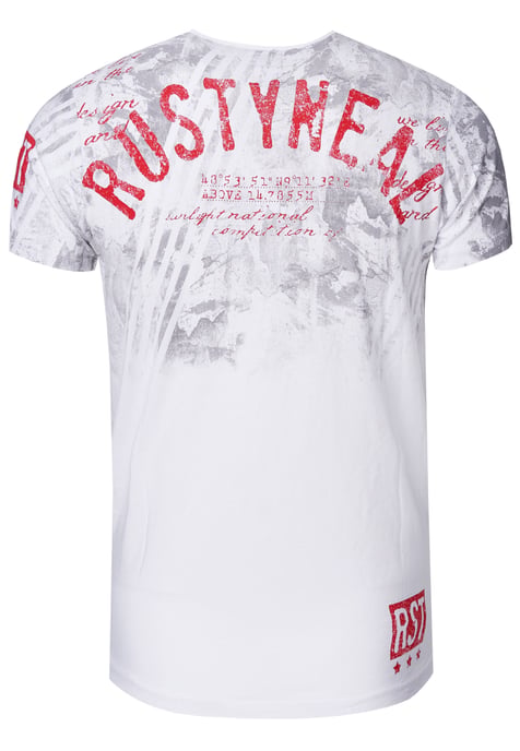T-shirt met ronde hals en voor- en achterkant bedrukt - Image 2