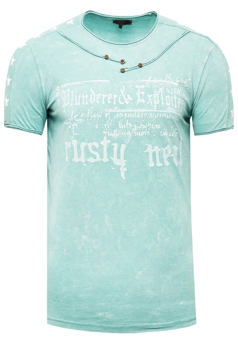 T-shirt met voorbedrukte tekst - Image 1