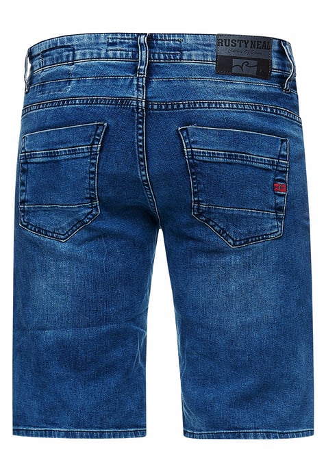 Koningsblauwe gebruikte jeansshorts "TUSCOR" - Image 2