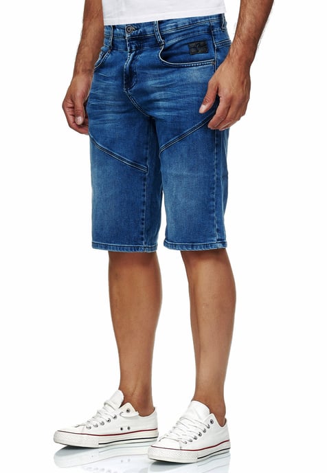 Koningsblauwe gebruikte jeansshorts "TUSCOR" - Image 3