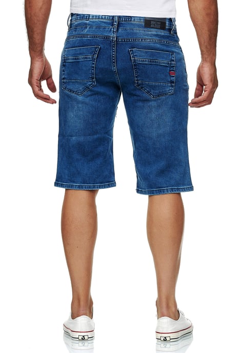 Koningsblauwe gebruikte jeansshorts "TUSCOR" - Image 4