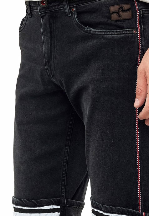 Zwarte gebruikte jeansshorts "BENSON" - Image 5