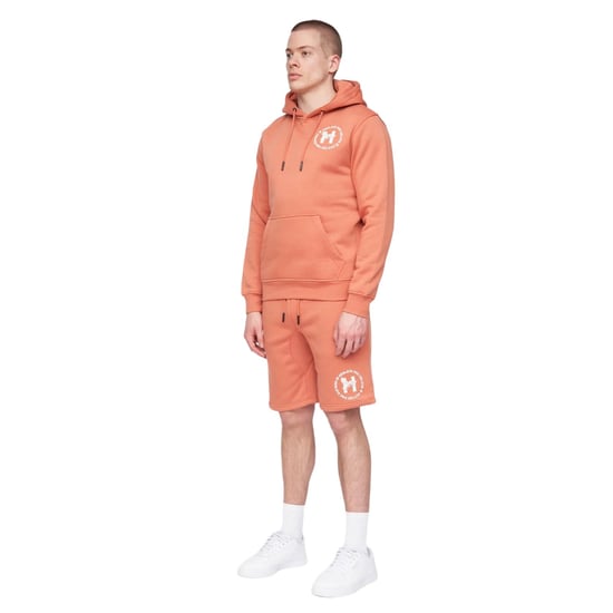 Henleys Heren Metafone Hoodie (Baksteen Rood) - Image 3