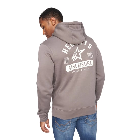 Henleys Heren Upton Hoodie (Donkergrijs) - Image 2