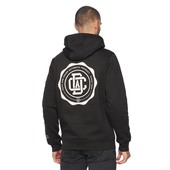 Duck and Cover Heren Keyaan Hoodie (Zwart) - Image 2