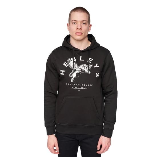 Henleys Heren Colhen Hoodie (Zwart) - Image 1