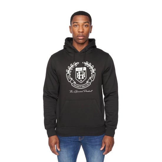 Henleys Heren Myer Hoodie (Zwart) - Image 1