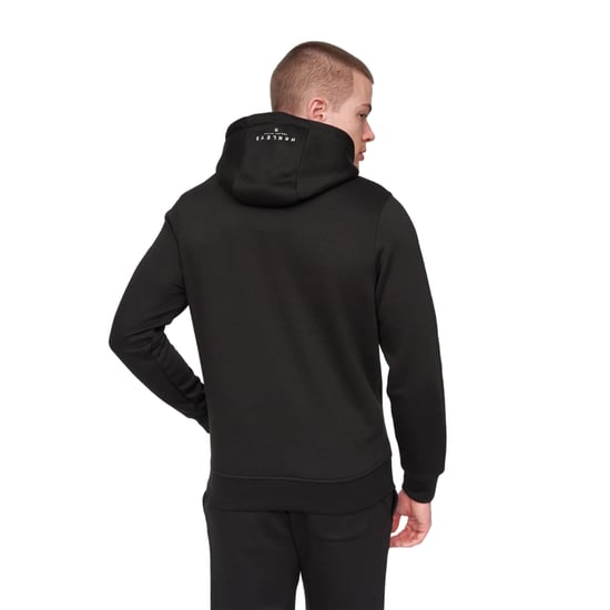 Henleys Heren Curveball Hoodie (Zwart) - Image 2