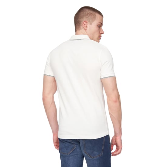 Henleys Heren Moorehen Poloshirt (Wit) - Image 2