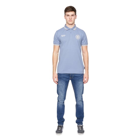 Duck and Cover Heren Keyaan Poloshirt (Blauw) - Image 3