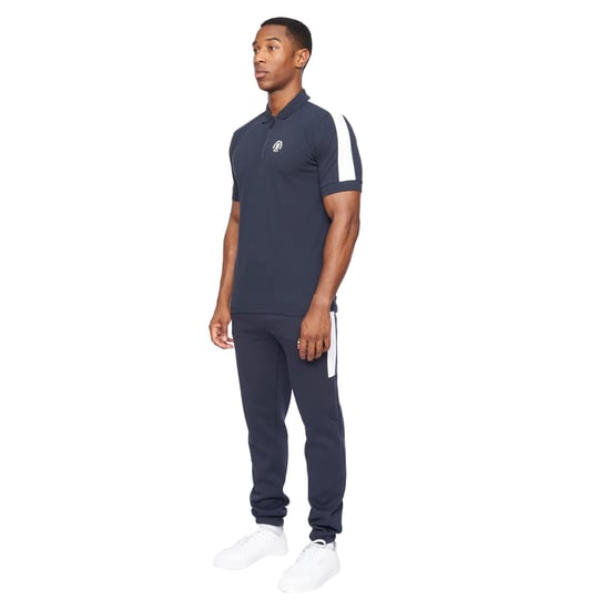 Henleys Heren Calyer Poloshirt (Marine) - Image 3