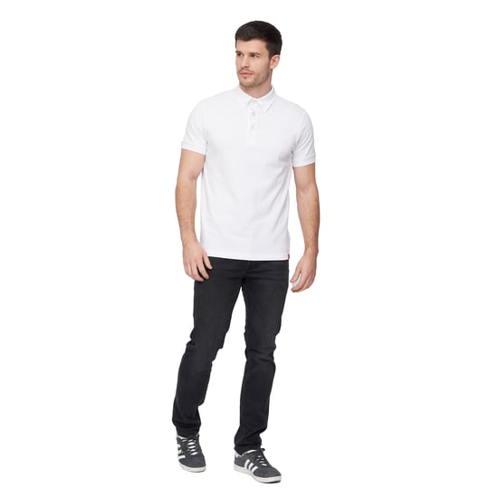 Duck and Cover Heren Chilltowns Poloshirt (Wit) - Image 5