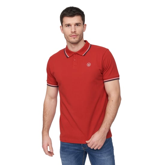 Duck and Cover Heren Hendamore Polo Shirt (Rood) - Image 1