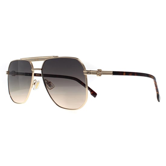 Hugo Boss Aviator Heren Goud Havana Grijs Bruin Kleurverloop Anti Reflectie BOSS 1743/S - Image 2
