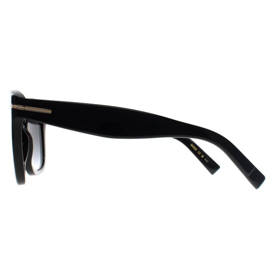 Hugo Boss Square Womens Glimmend Zwart Grijs Gradiënt met Licht Spiegel BOSS 1731/S - Image 3