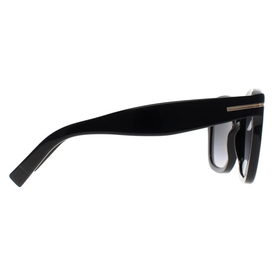 Hugo Boss Square Womens Glimmend Zwart Grijs Gradiënt met Licht Spiegel BOSS 1731/S - Image 4