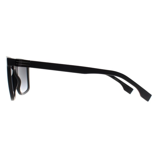 Hugo Boss Rechthoek Heren Mat Zwart Donkergrijs Kleurverloop BOSS 1699/S - Image 3